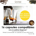 Café maison arabica-robusta (50-50) en capsule