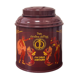 J'ai deux Amours en boite métal laquée - ChrisTine DaTTner