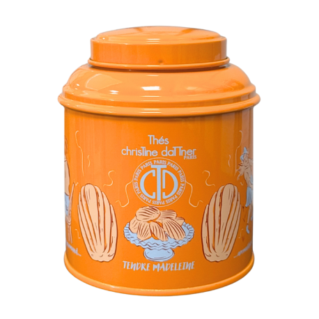 Tendre Madeleine en boite métal laquée - ChrisTine DaTTner Paris