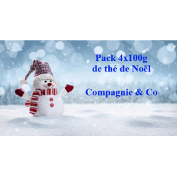 Pack assortiment Thés de Noël - Compagnie & Co