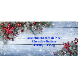 Pack assortiment Thés de Noël - ChrisTine DaTTner