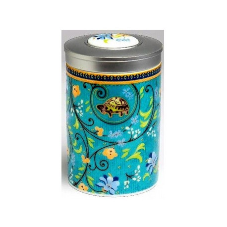 Boite à thé en porcelaine Vert CLARA