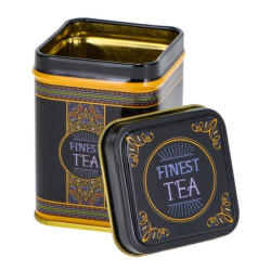 Boite à thé en métal English Finest