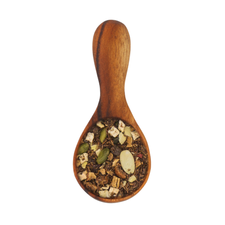 Rooibos nuit d'hiver au saveurs de Noël, pomme, vanille, amande, pistache et raisin
