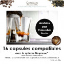 Café Colombie Medellin Excelso en capsules