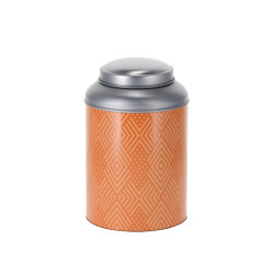 Boite à thé en métal Dome " Orange " 200g