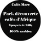 Pack assortiment découverte cafés d'Afrique