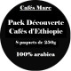 Pack assortiment découverte cafés d'Ethiopie