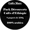 Pack assortiment découverte cafés d'Ethiopie