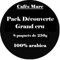 Pack assortiment découverte cafés Grand cru