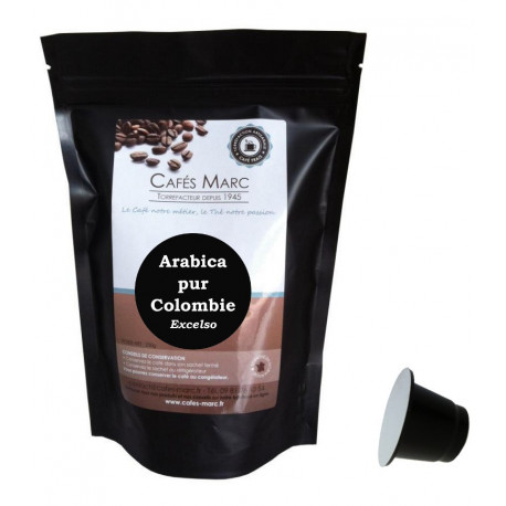 Café Colombie Excelso en capsule