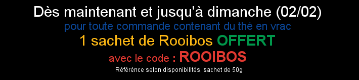 code promo rooibos